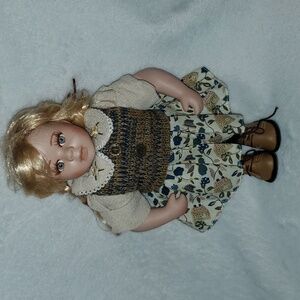Vintage Porcelain European Doll German?